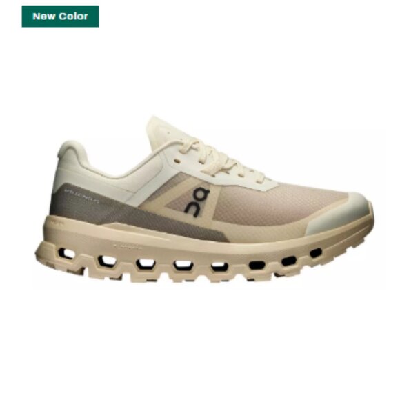 On Running Shoes - NWT On Women's Cloudvista 2 Trail Running Shoes, Cream/Desert Khaki